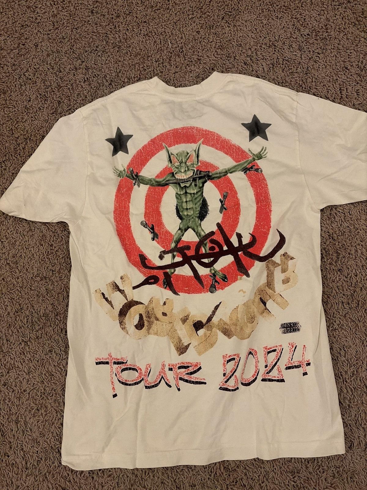 Travis Scott CIRCUS MAXIMUS TOUR SHIRT Size US M / EU 48-50 / 2 - 2 Thumbnail