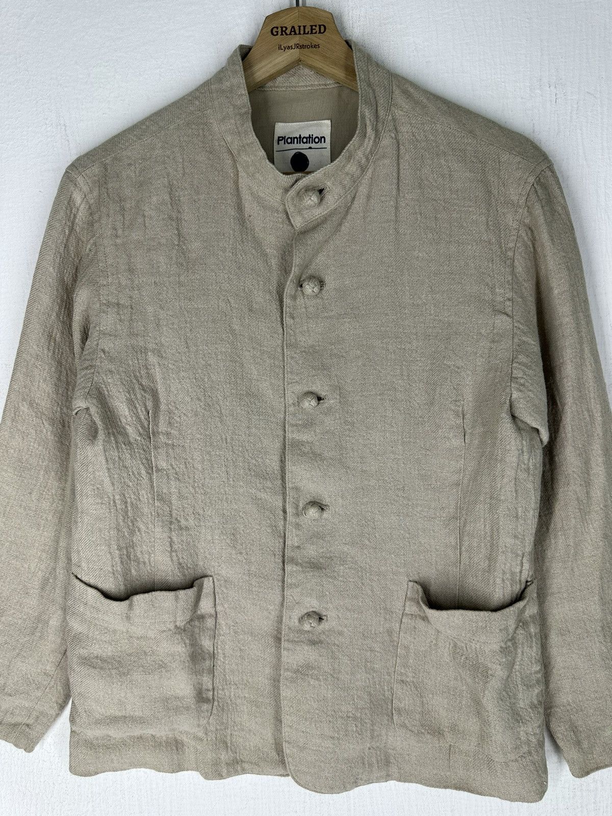 Issey Miyake Vintage Plantation Collar Rover Jacket Size US S / EU 44-46 / 1 - 4 Thumbnail