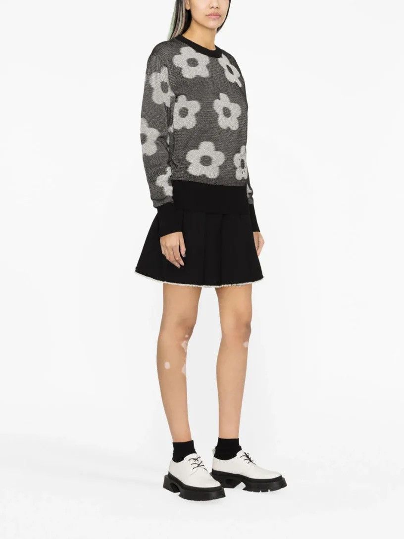 Kenzo Flower Spot-Jacquard Cotton Jumper