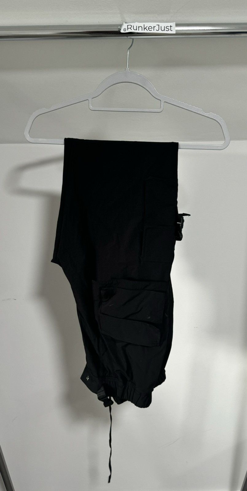 Japanese Brand Danke Schon - Black Cargo Pants Size US 30 / EU 46 - 5 Thumbnail