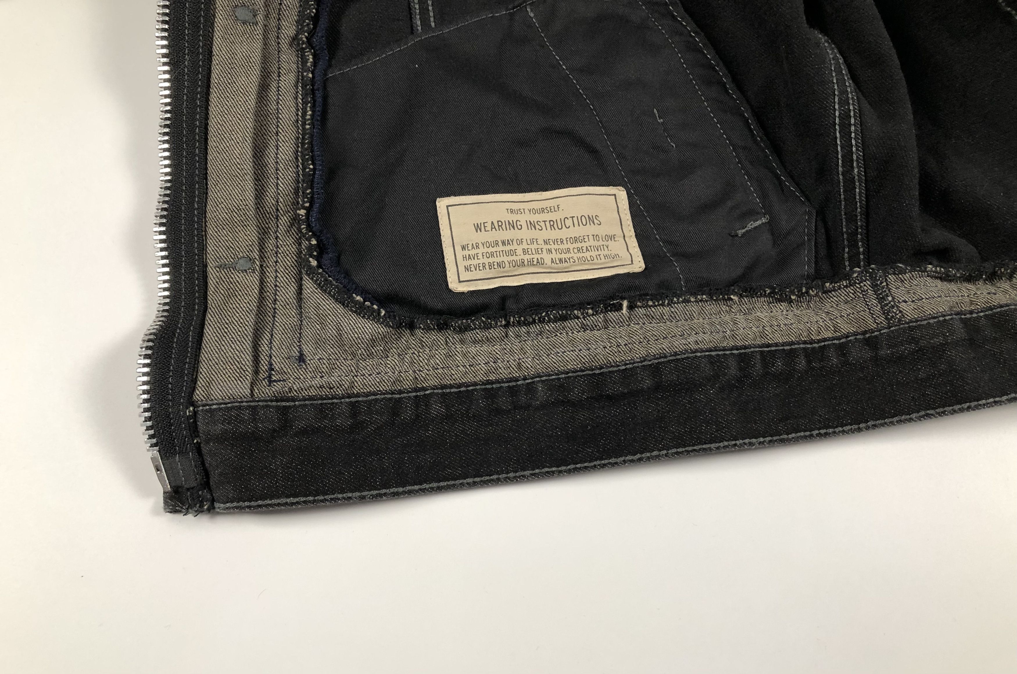 Maison MIHARA YASUHIRO Maison Mihara Yasuhiro Triple Layered Denim Jacket Size US M / EU 48-50 / 2 - 11 Thumbnail