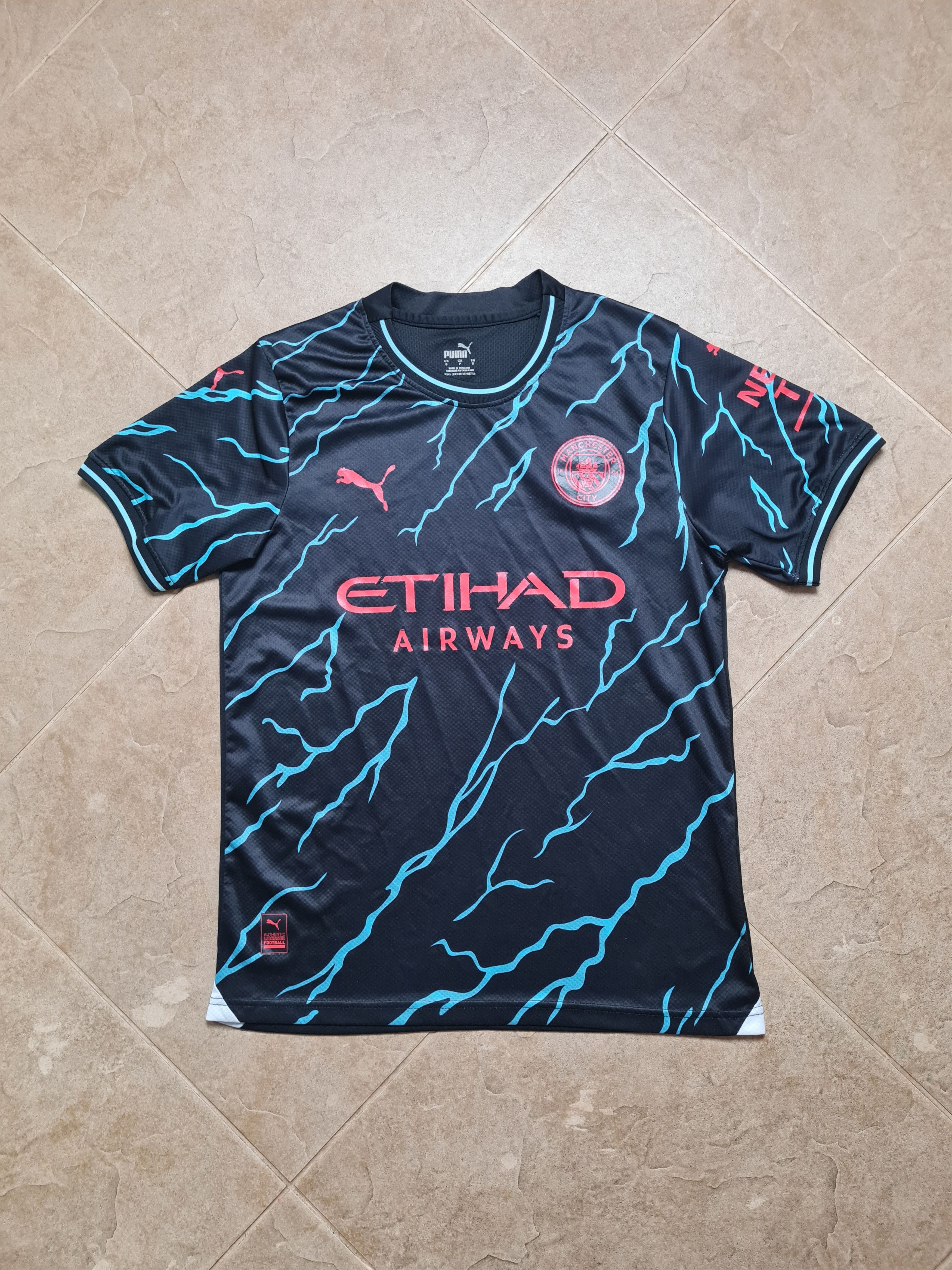 Puma Manchester City Puma Third Authentic Aoccer Shirt 2023-24 S Size US S / EU 44-46 / 1 - 6 Thumbnail