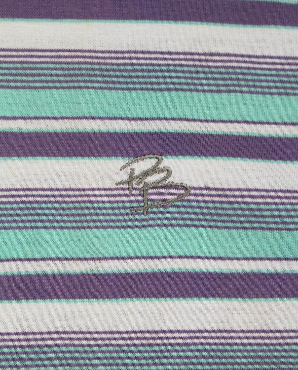 Pierre Balmain 90s PIERRE BALMAIN STRIPES HENLEY TEE Size US M / EU 48-50 / 2 - 4 Thumbnail