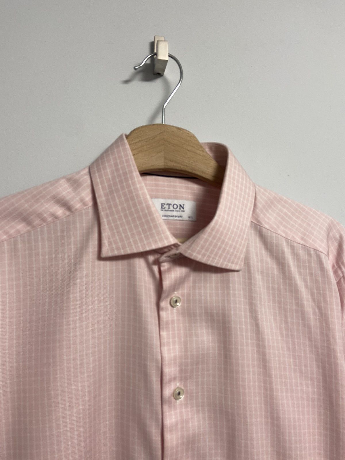 Eton Eton Button Up Shirt Luxury Size US L / EU 52-54 / 3 - 2 Thumbnail