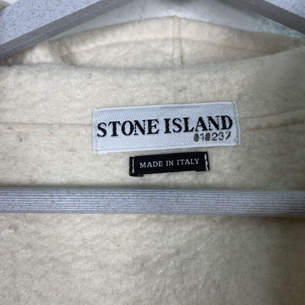 Massimo Osti × Stone Island 💥AW2003 STONE ISLAND SHERPA BUTTON JACKET Size US L / EU 52-54 / 3 - 14 Thumbnail