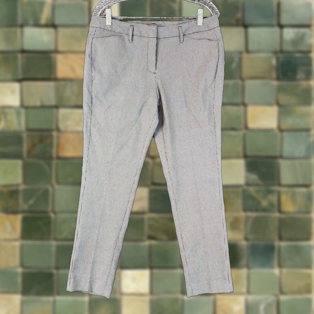 Worthington VINTAGE Worthington Womens Dress Pants Size 10 Black White Pattern Womens Regular 27 Inseam Size 32" / US 10 / IT 46 - 1 Thumbnail