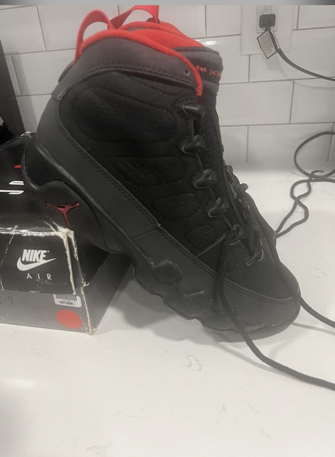 Jordan Brand Jordan 9 charcoal OG 1994 sz 7.5 Size US 7.5 / EU 40-41 - 1 Thumbnail
