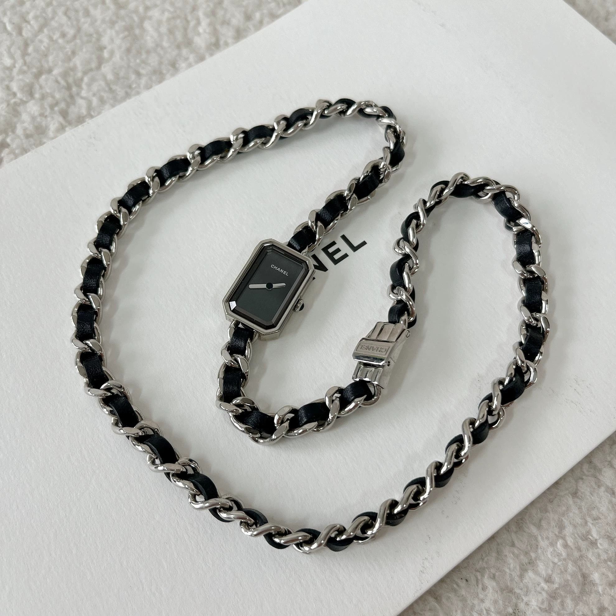Chanel Chanel PREMIERE Sugar Cube Quartz Watch 6360 Size ONE SIZE - 1 Thumbnail