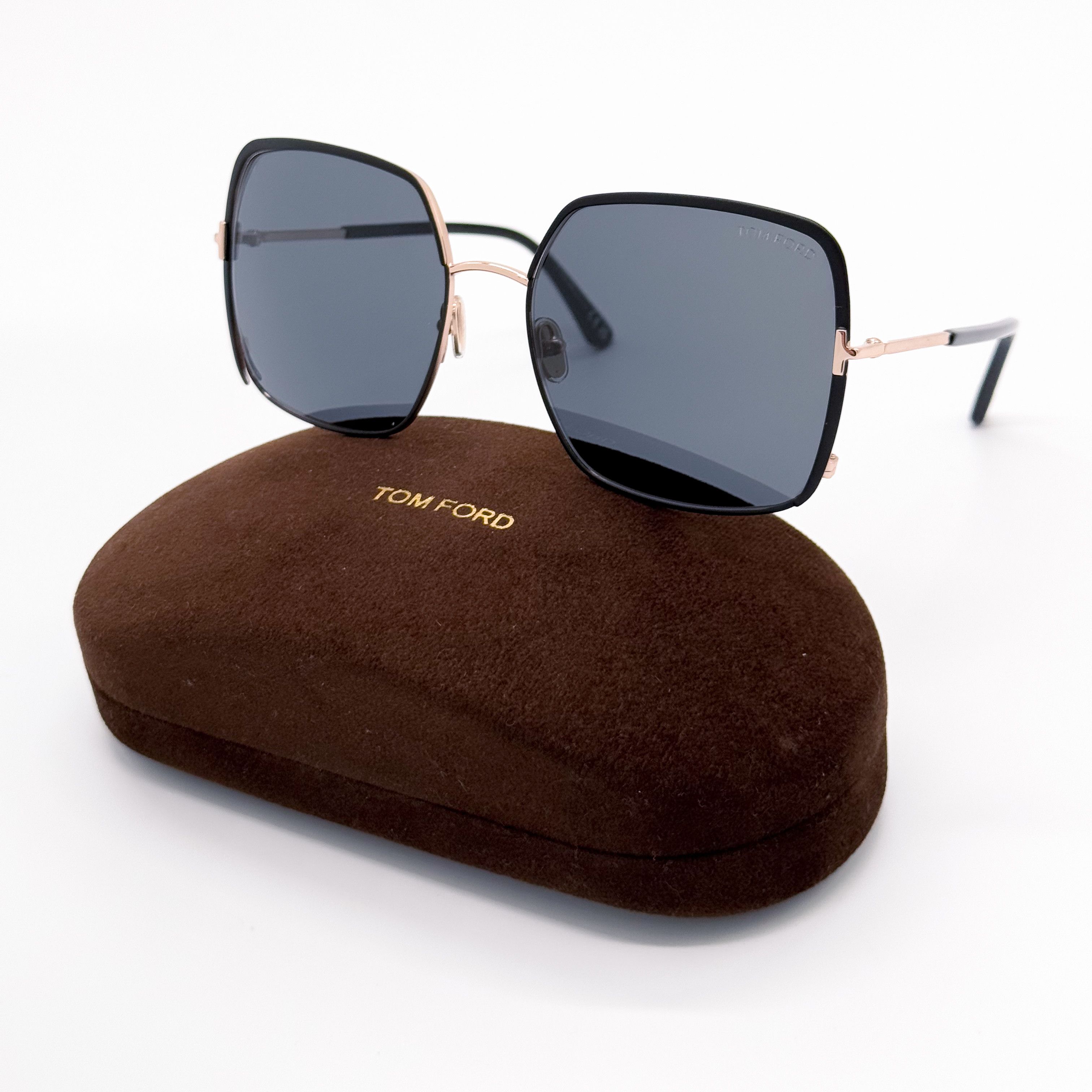 NEW TOM FORD RAPHAELA TF1006 02A SQUARE WOMEN SUNGLASSES  display picture 2