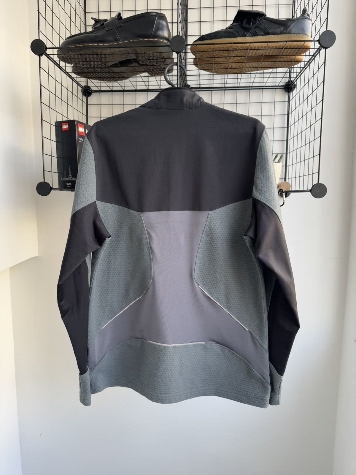 Nike × Nike ACG × Vintage Vintage Nike Fleece 1/3 Zip Jacket Nylon Gopcore Size US L / EU 52-54 / 3 - 5 Thumbnail