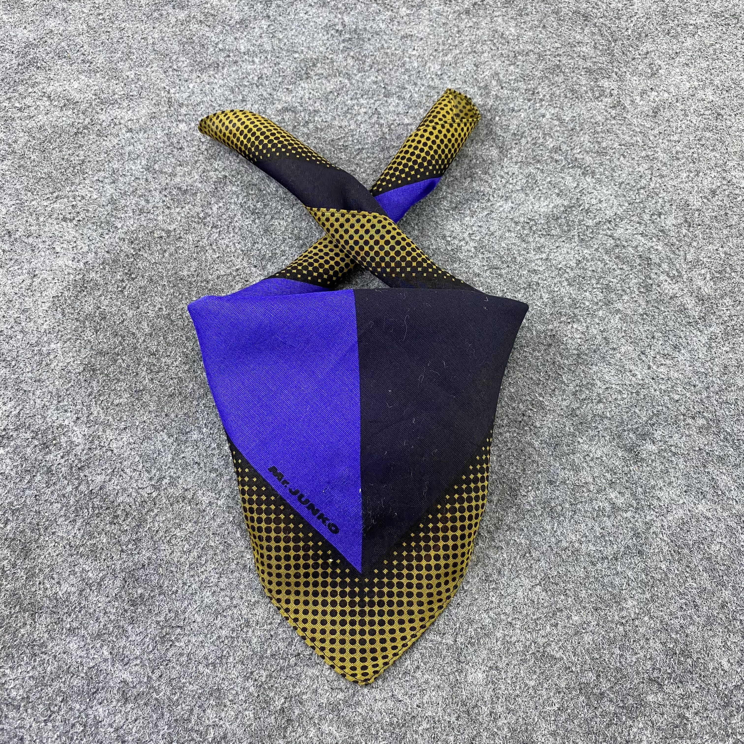 Designer Mr. Junko Handkerchief / Bandana / Neckerchief -B925 Size ONE SIZE - 2 Thumbnail
