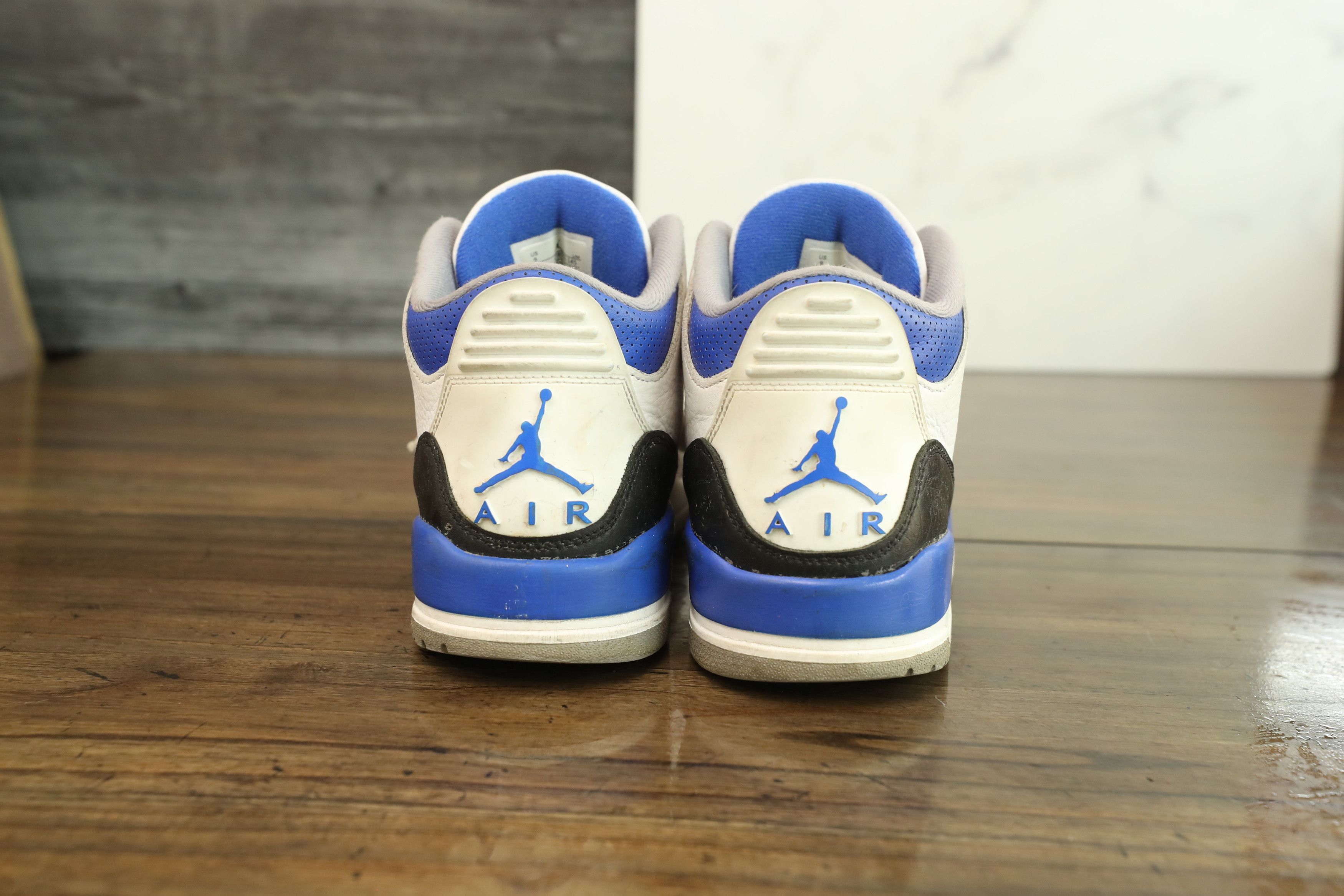 Jordan Brand Nike Air Jordan 3 Retro Racer Blue (9) Size US 9 / EU 42 - 6 Thumbnail