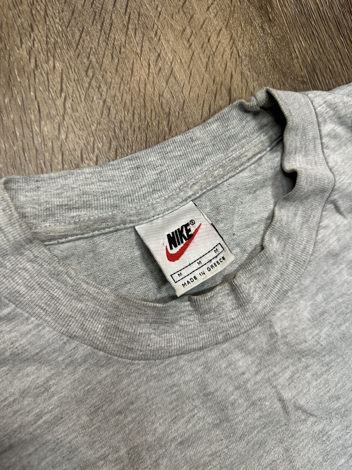 Nike × Vintage Nike Vintage Big Swoosh T-Shirt Y2K Size US M / EU 48-50 / 2 - 4 Thumbnail