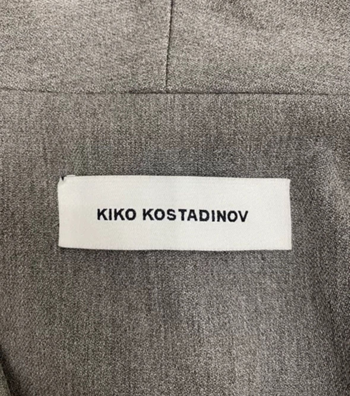 Kiko Kostadinov kiko kostadinov 22fw Darnel grey vest 2412-Nextarrow Size US L / EU 52-54 / 3 - 4 Thumbnail