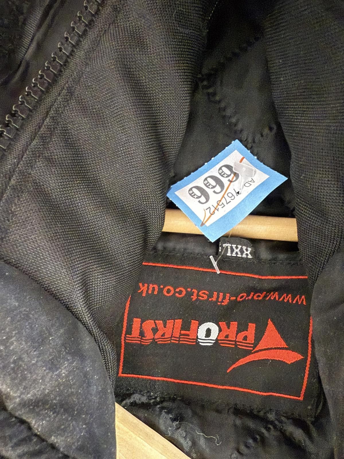 Other Pro First Motorcycle Jacket XX-Large Black with Neon Yellow/ Size ONE SIZE - 2 Thumbnail