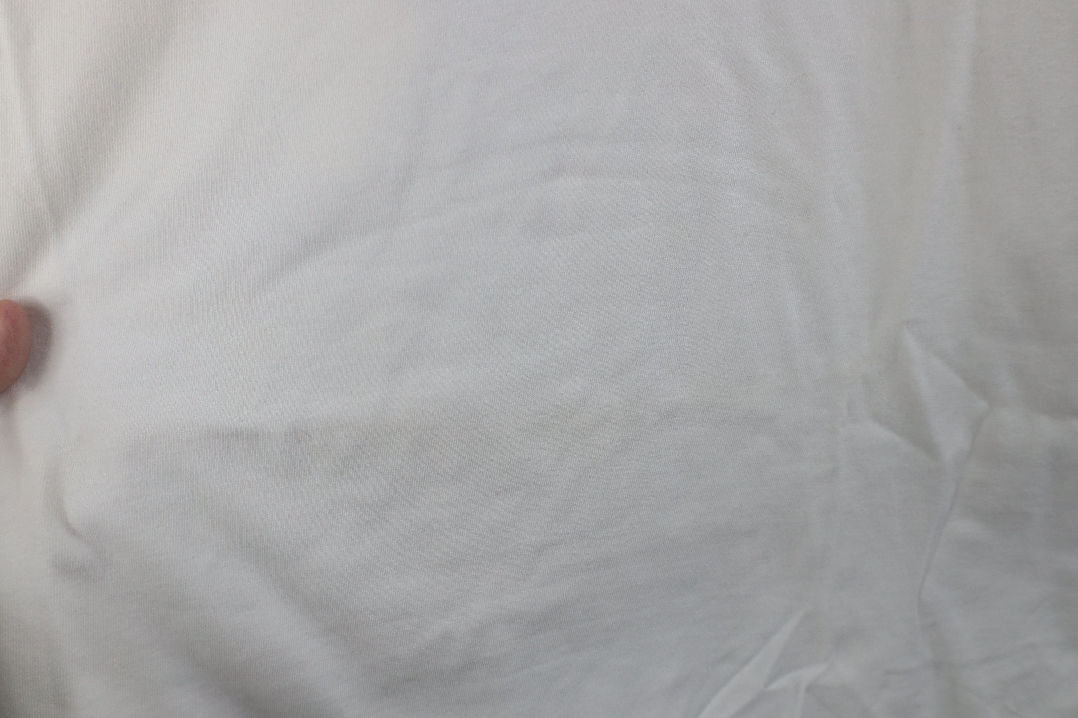 Vintage Vintage 90s Streetwear Cotton Short Sleeve T-Shirt White Size 3XL / US 20-22 - 4 Thumbnail