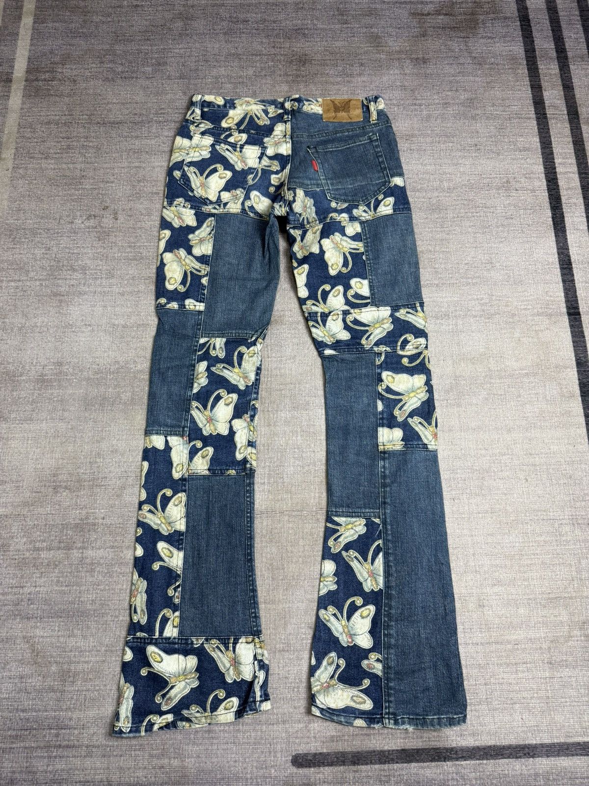 Kapital CHEVIGNON PACT WORK CUT AND PAST DENIM PANTS Size US 29 - 3 Thumbnail