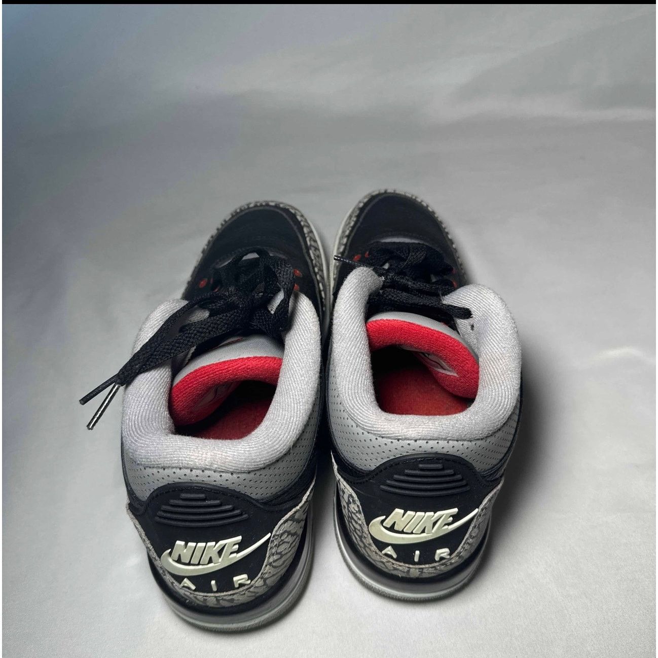 Jordan Brand × Nike Size 7 Air Jordan 3 Retro OG BG Black Cement 2018 Men's Shoe Size US 7 / EU 40 - 9 Thumbnail