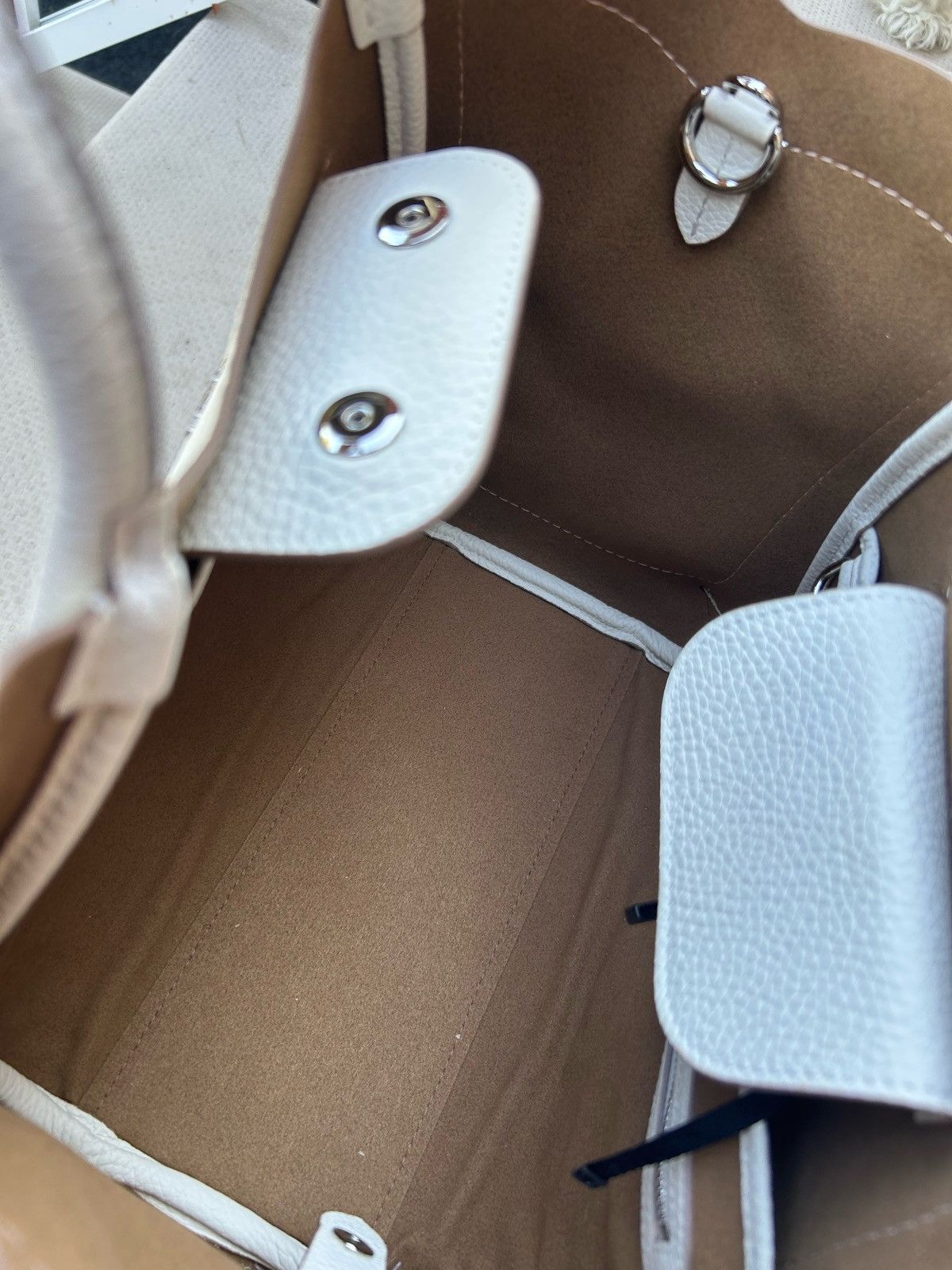 Max Mara Small Marine Top-handle Bag in Leather Size ONE SIZE - 7 Thumbnail