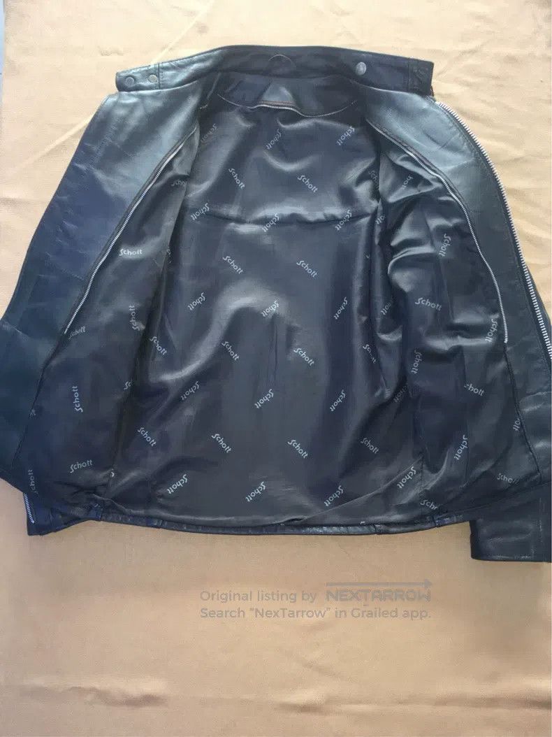 Schott Schott Leather coat Size US S / EU 44-46 / 1 - 3 Thumbnail