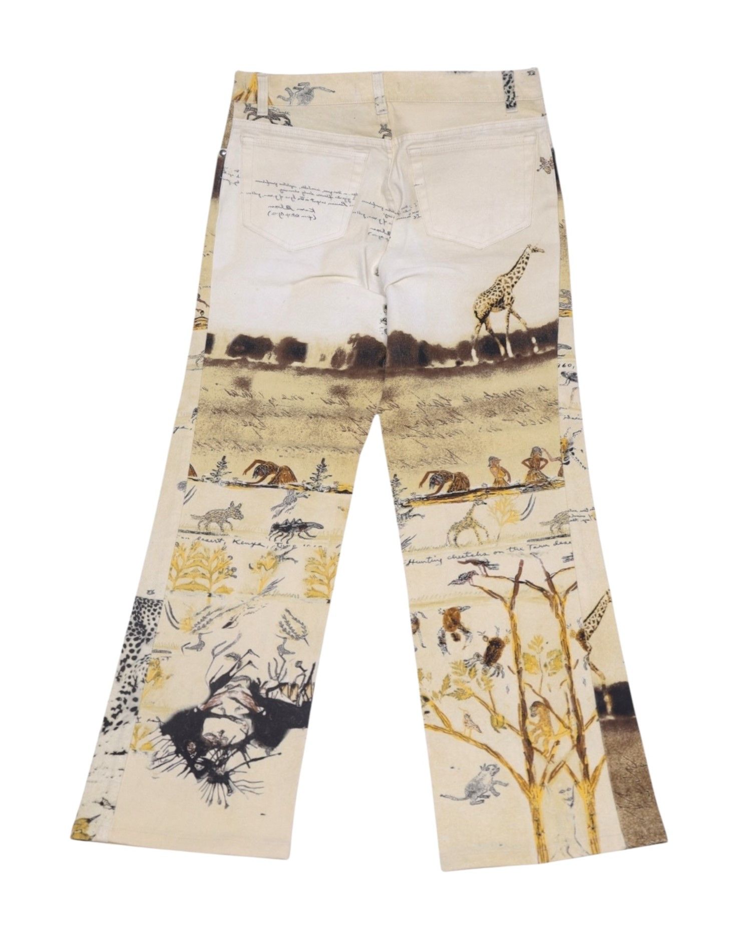 Roberto Cavalli Roberto Cavalli Safari Collection Print Pants Italy (S/32) Size US 32 / EU 48 - 2 Thumbnail