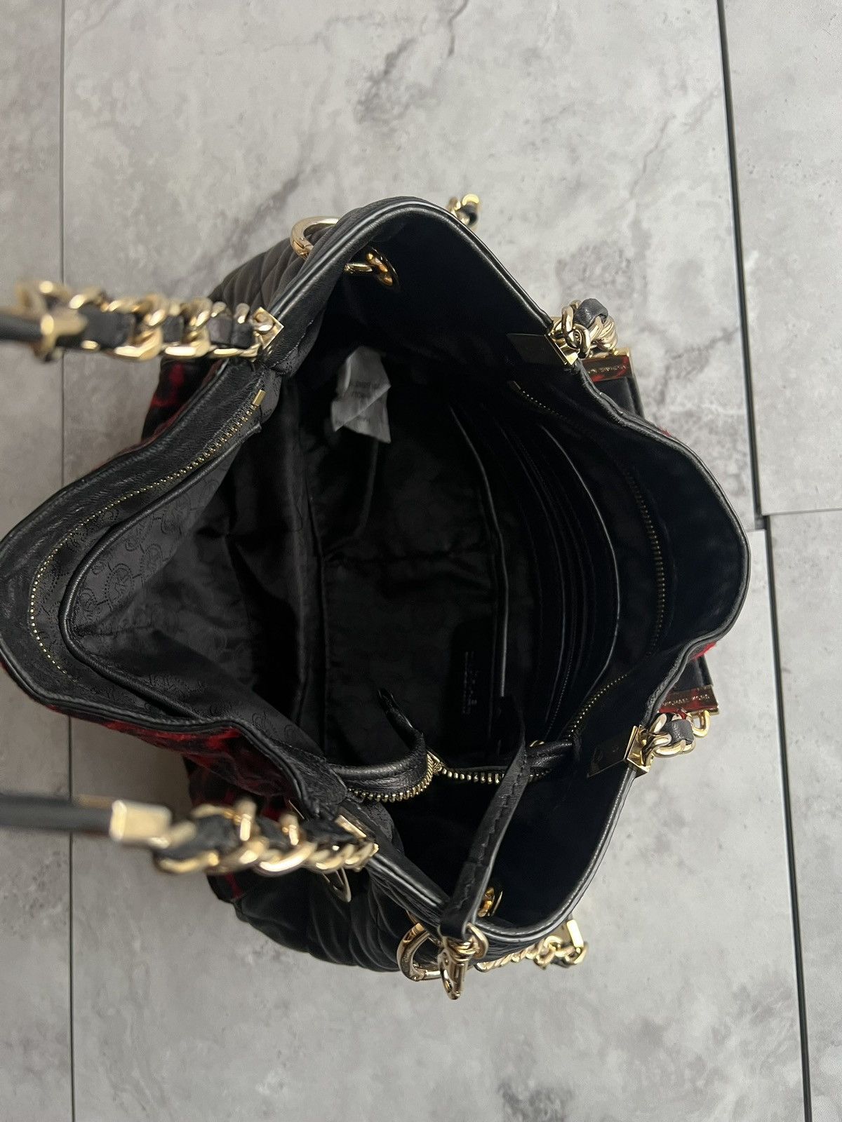 Michael Kors Michael Kors Leopard Print Calf Hair Leather Handbag Size ONE SIZE - 3 Thumbnail