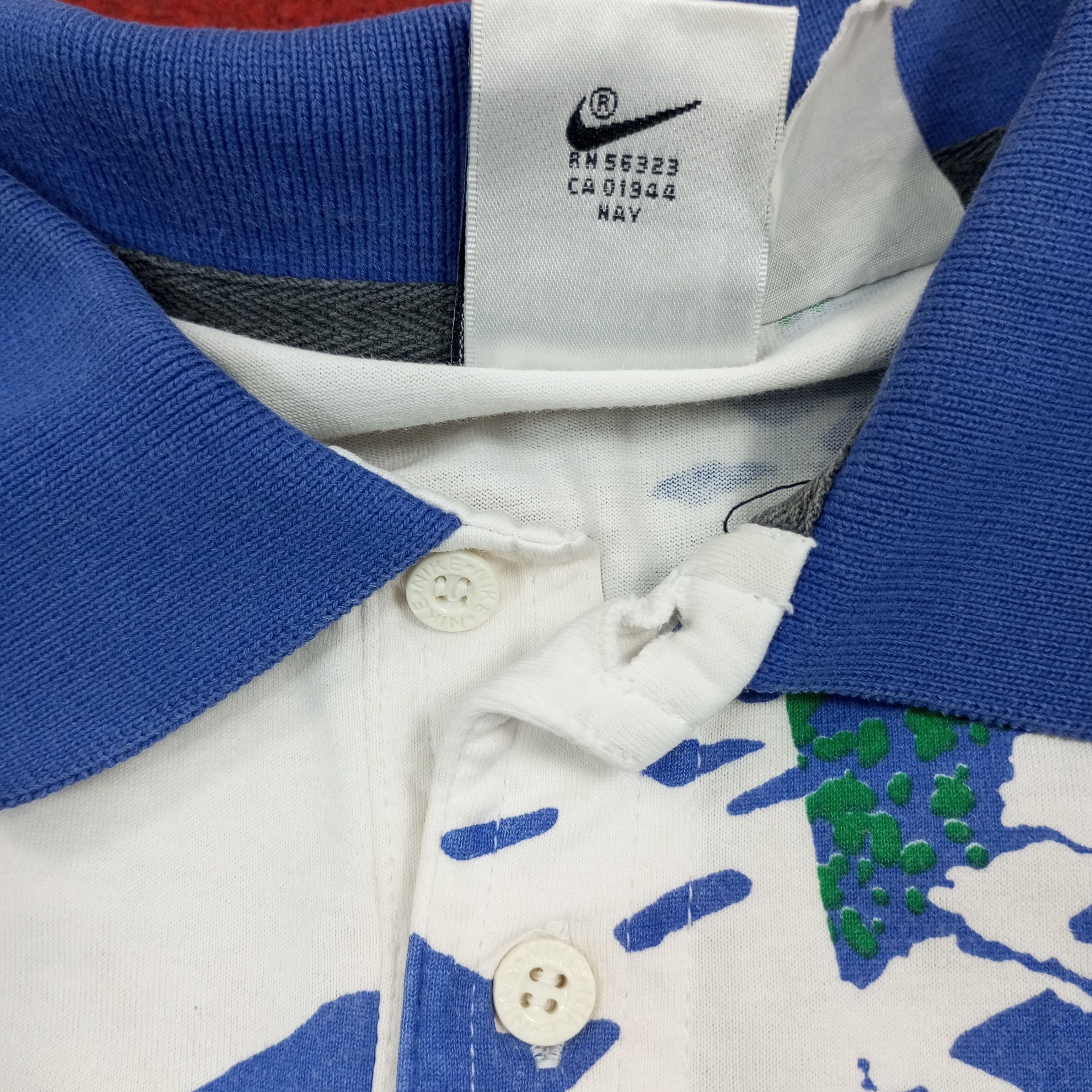 Nike × Vintage Nike Challenge Court Nice Design Polos Size US M / EU 48-50 / 2 - 6 Thumbnail