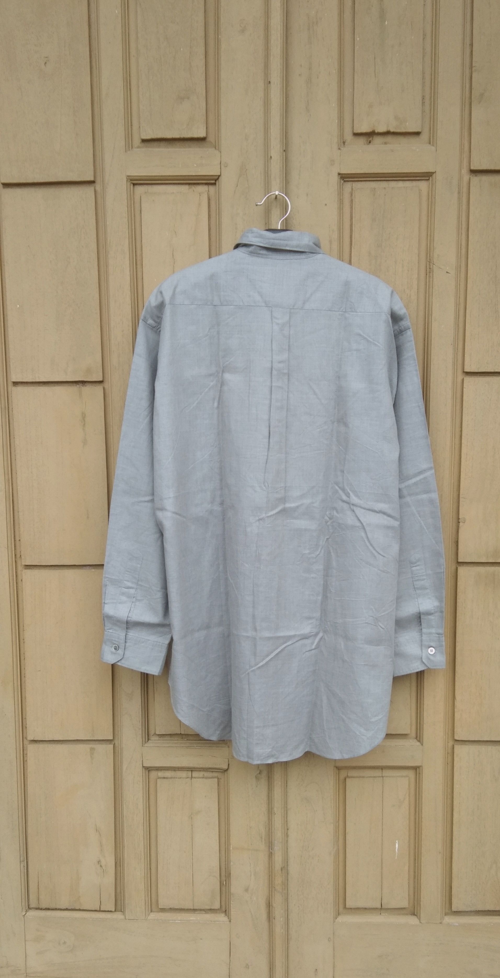 Y's for Men Y's for men grey button shirt Size US L / EU 52-54 / 3 - 6 Thumbnail