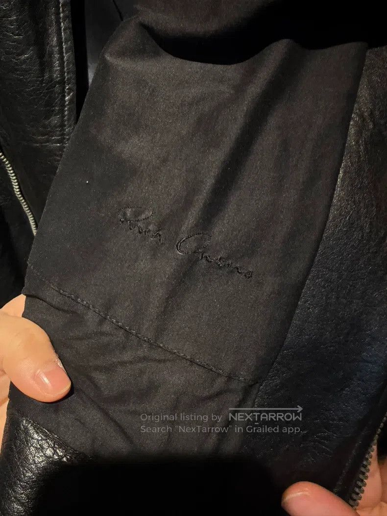 Rick Owens Rick Owens Leather Jacket Size US S / EU 44-46 / 1 - 4 Thumbnail