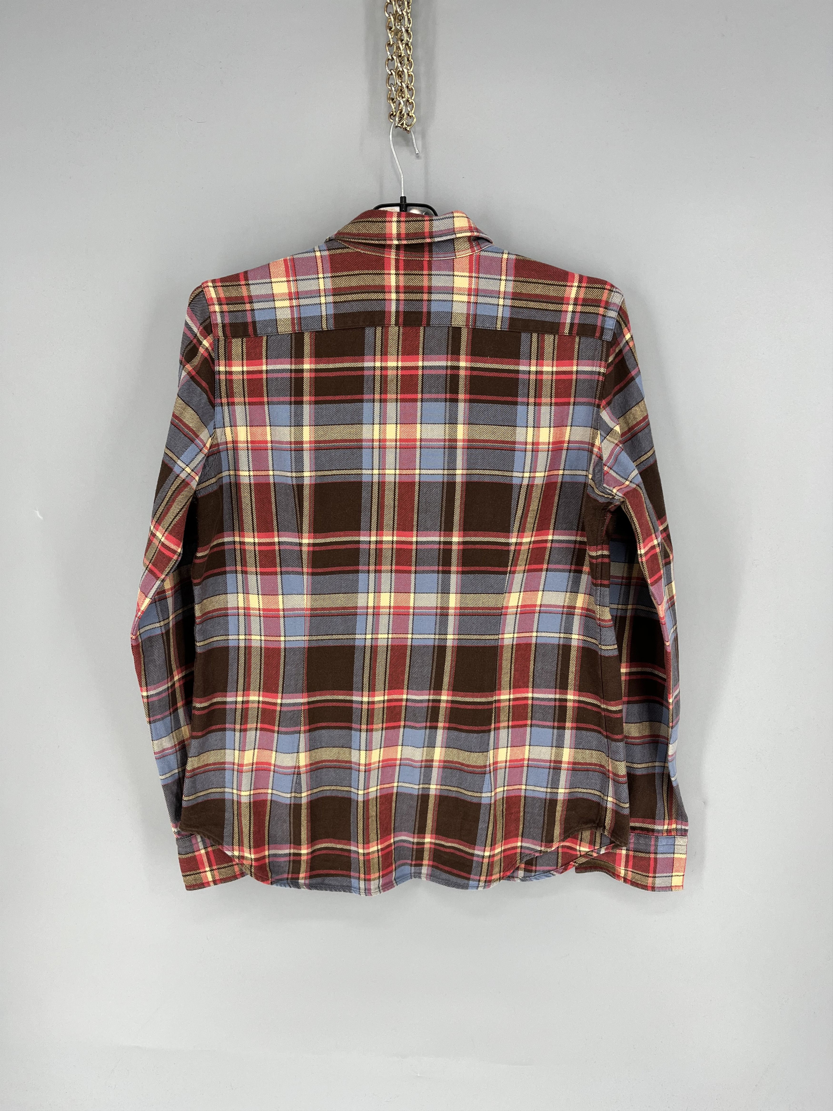 Flannel Vintage Flannel Polo Raplh Lauren Plaid Shirt Travis style Size US S / EU 44-46 / 1 - 9 Thumbnail