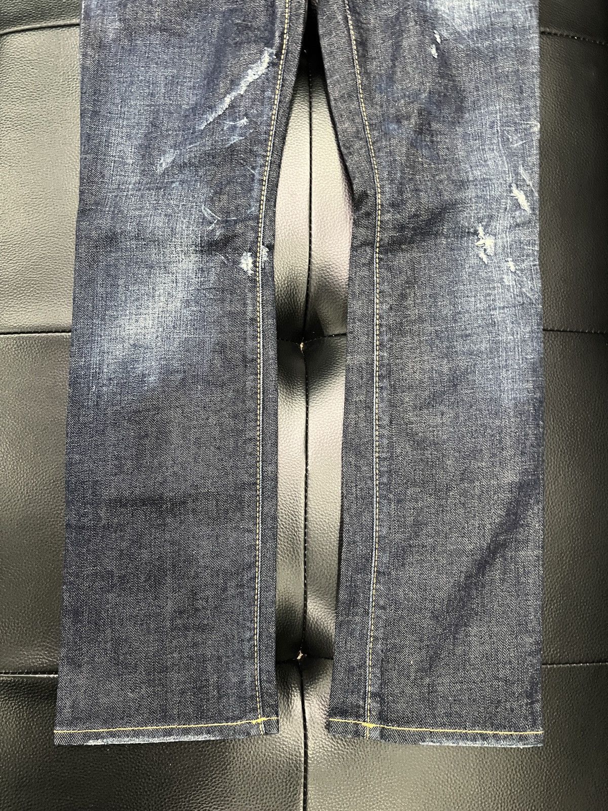 Dsquared2 Dsquared2 SS14 Distressed Denim Jeans Size 27" / US 4 / IT 40 - 4 Thumbnail