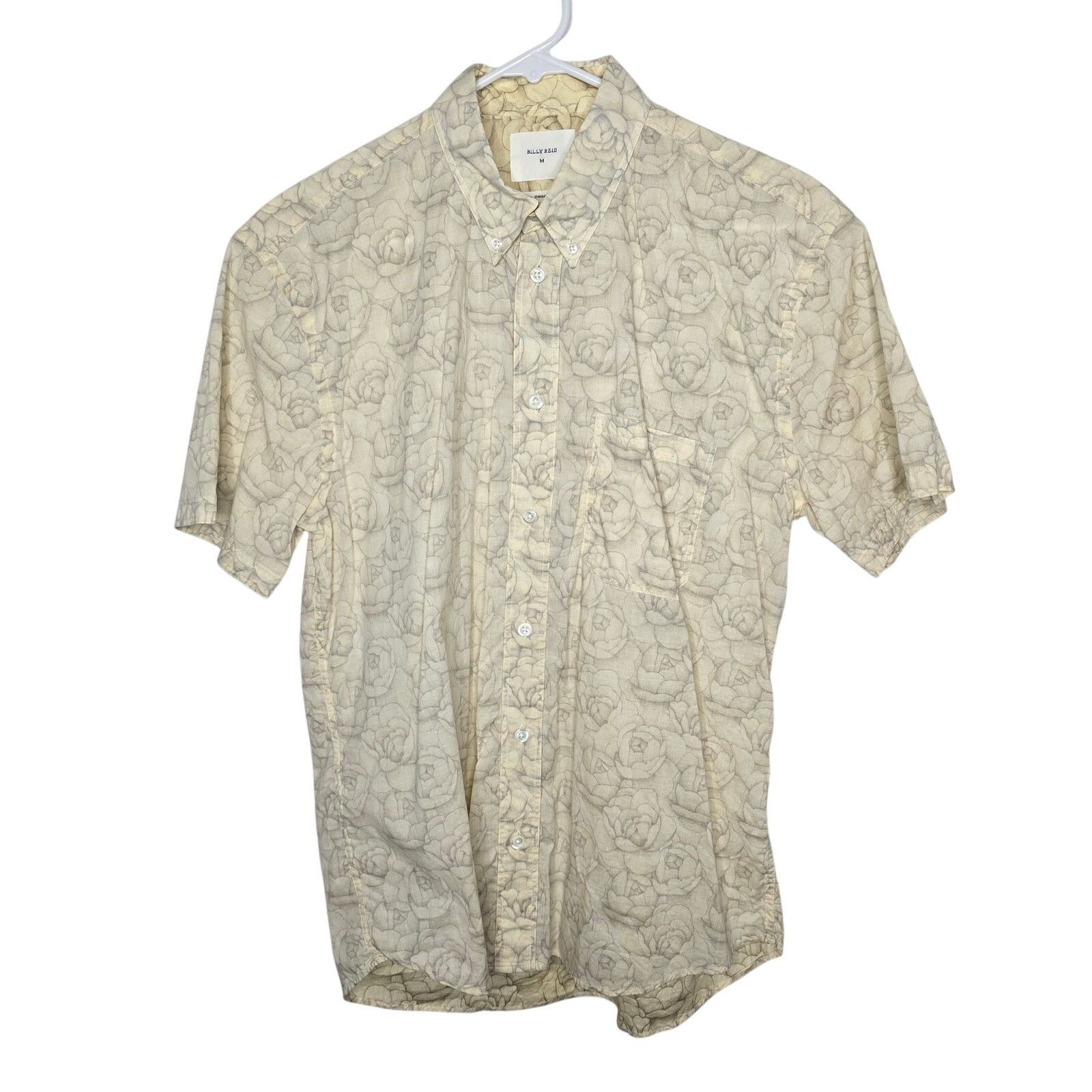 Billy Reid Billy Reid Standard SS Floral Button-down Shirt Size Medium Size US M / EU 48-50 / 2 - 1 Thumbnail