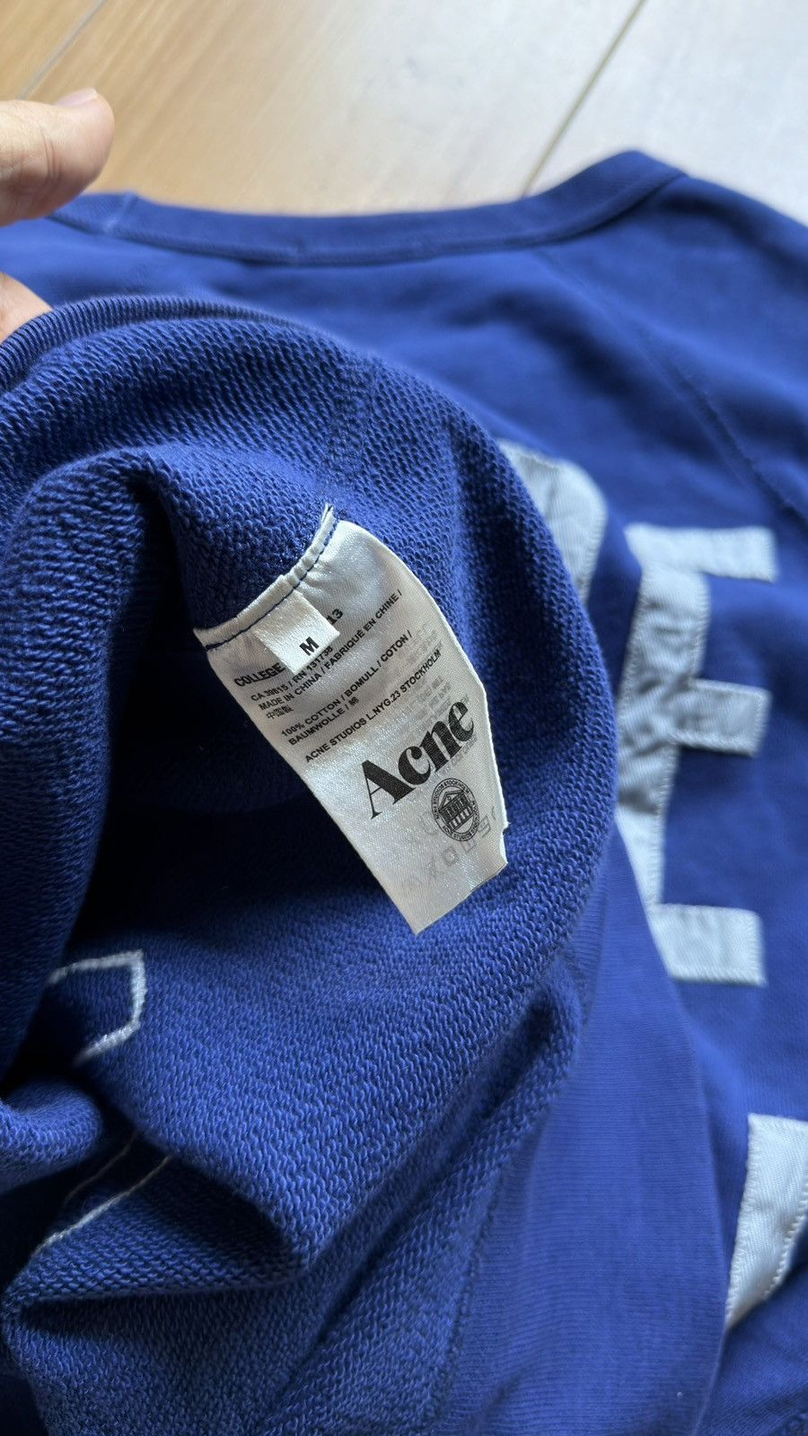 Acne Studios Acne studios sweatshirt Size US M / EU 48-50 / 2 - 3 Thumbnail