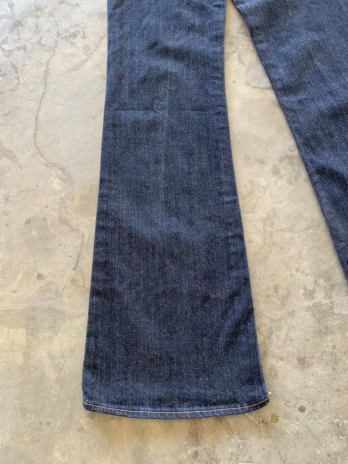 Blue Blue Japan × Hysteric Glamour × Japanese Brand Flare Jeans Crystal Sylph Blue Denim Size 28" / US 6 / IT 42 - 11 Thumbnail