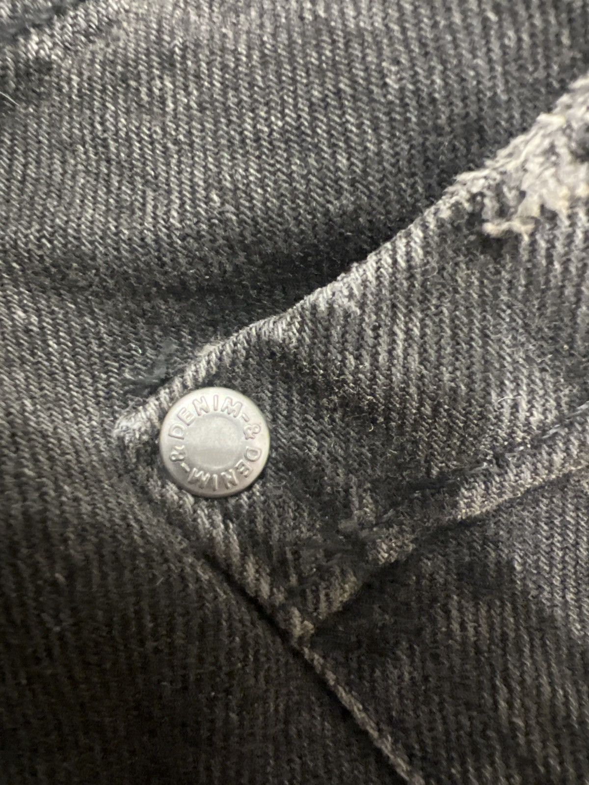 H&M H&M Super baggy black jeans Size US 28 / EU 44 - 3 Thumbnail