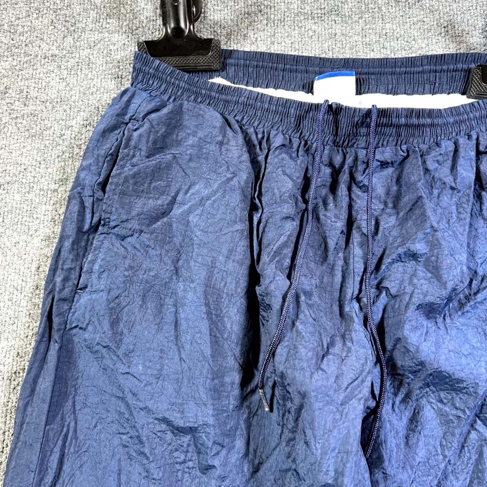 Reebok VINTAGE Reebok Jogger Pants Mens XL Navy Blue Ankle Zip Performance Athletic 90s Size US 36 / EU 52 - 4 Thumbnail