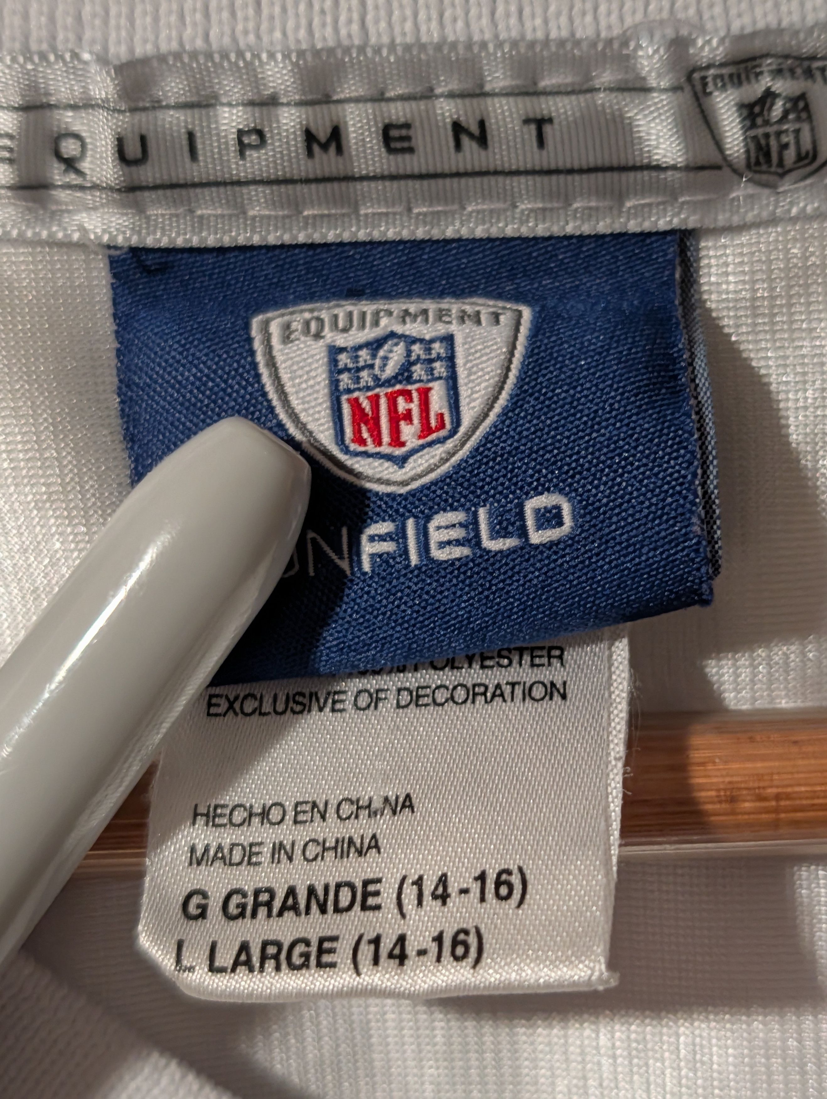 NFL Y2K Reebok New York Jets Mark Sanchez #6 NFL Jersey Youth L Size US L / EU 52-54 / 3 - 7 Thumbnail