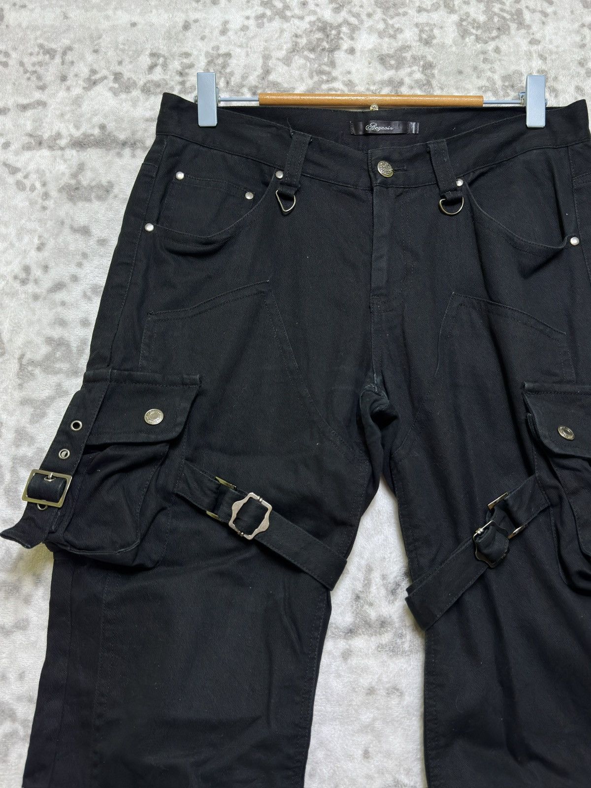 Hysteric Glamour Aegnoie Vkei Buckle Strap Double Knee Cargo Trouser Size US 30 / EU 46 - 4 Thumbnail