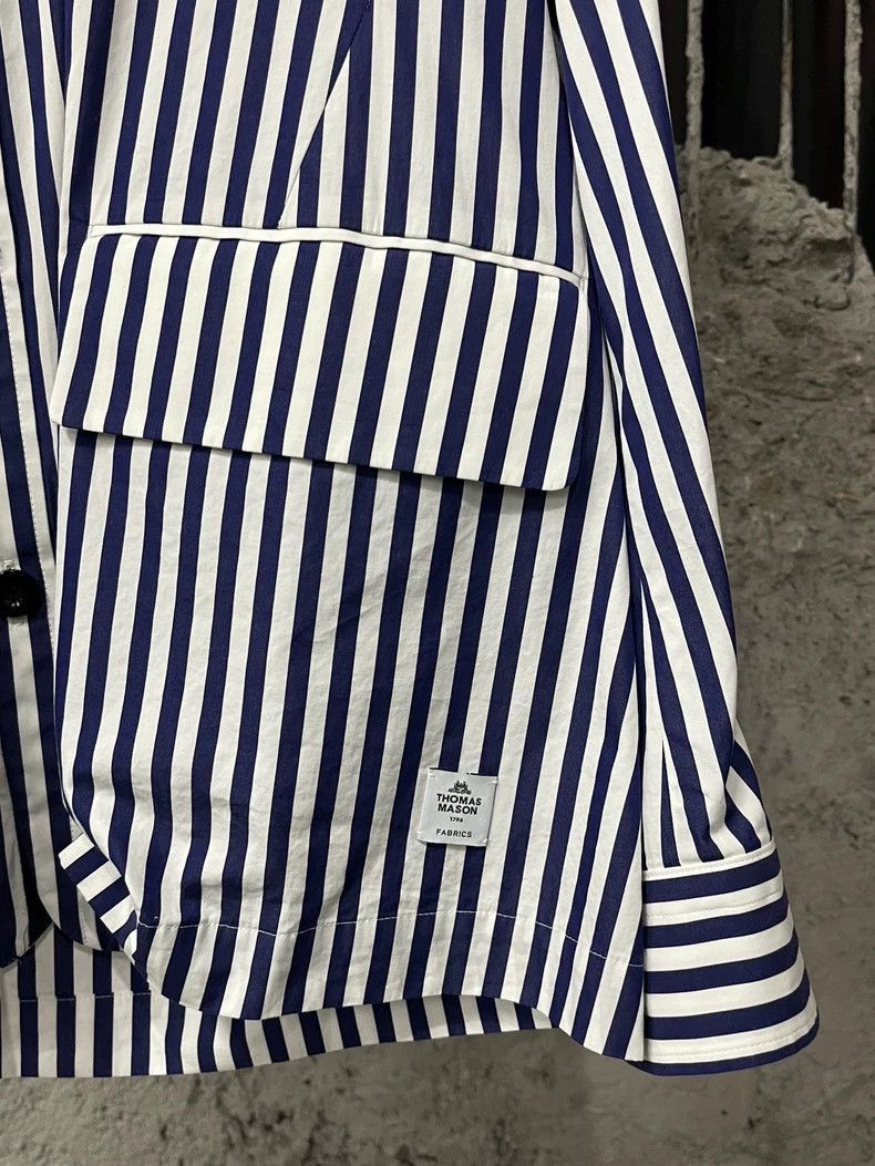 Sacai Sacai Striped Jacket Outerwear Size 2-2506 Size US S / EU 44-46 / 1 - 5 Thumbnail