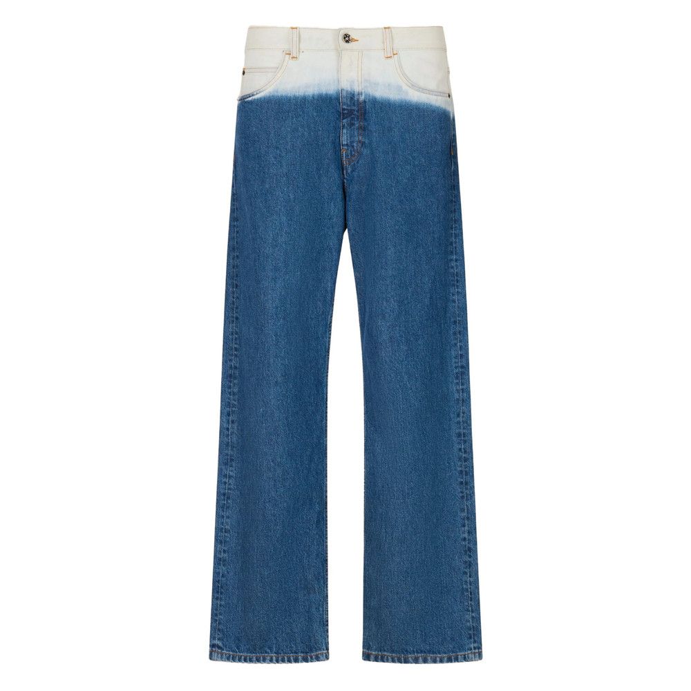 Marni Marni BLUE Denim - Regular & Straight-Leg Jeans Size US 34 / EU 50 - 1 Thumbnail