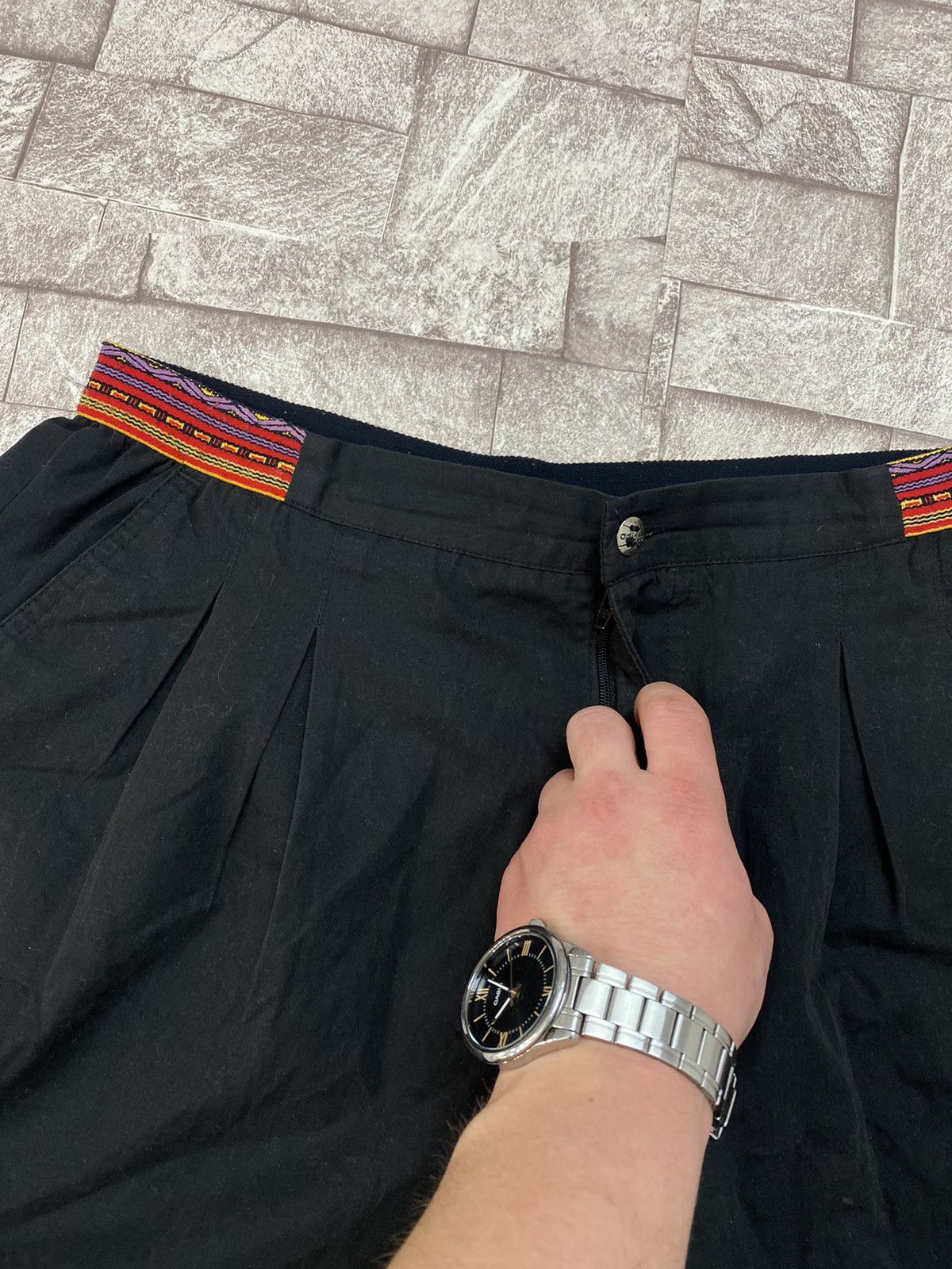 Adidas Crazy Retro Adidas Shorts 90s Vintage style Y2k Size US 32 / EU 48 - 4 Thumbnail