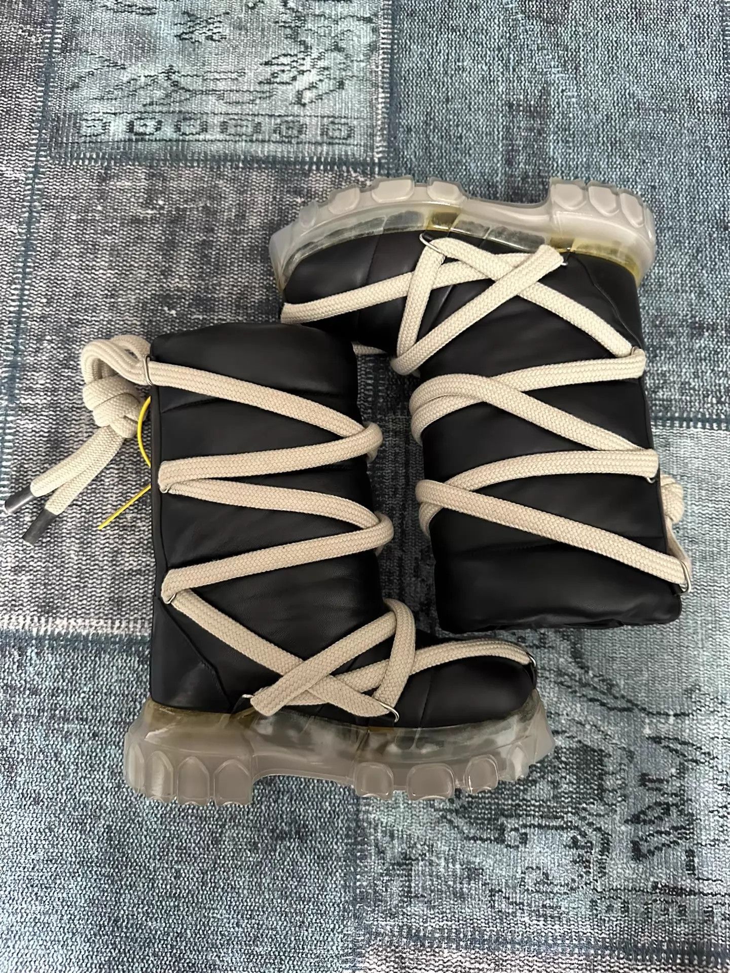Rick Owens Rick Owens Frenzy Laces Octopus Snow Boot Women's 36 Size US 5.5 / IT 35.5 - 2 Thumbnail