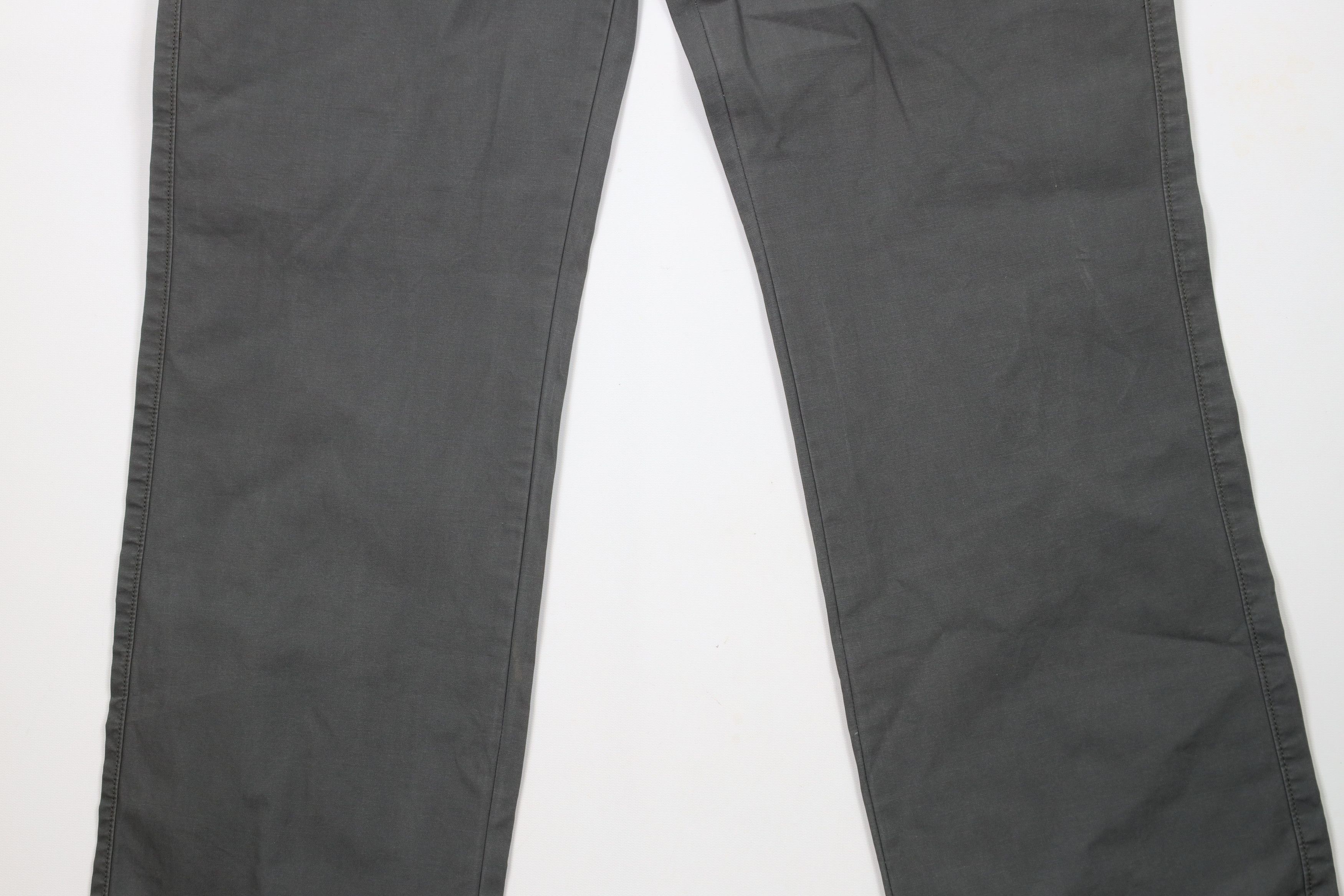 Gap × Vintage Deadstock Vintage Y2K Gap Surplus Chino Pants Trousers Gray Size US 33 - 3 Thumbnail