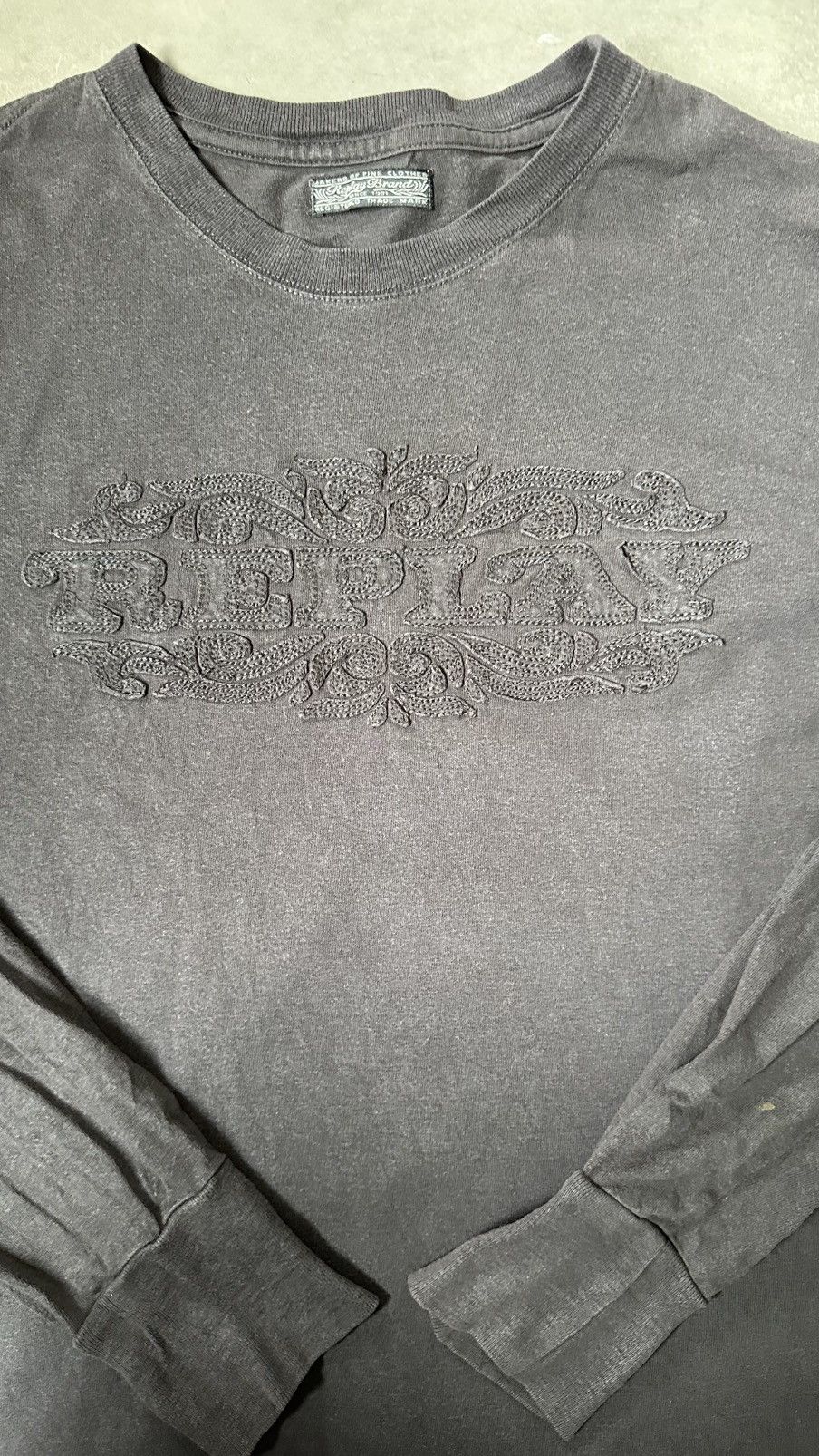 Replay VINTAGS REPLAY LOGO MONOTONE TEE Size US M / EU 48-50 / 2 - 2 Thumbnail