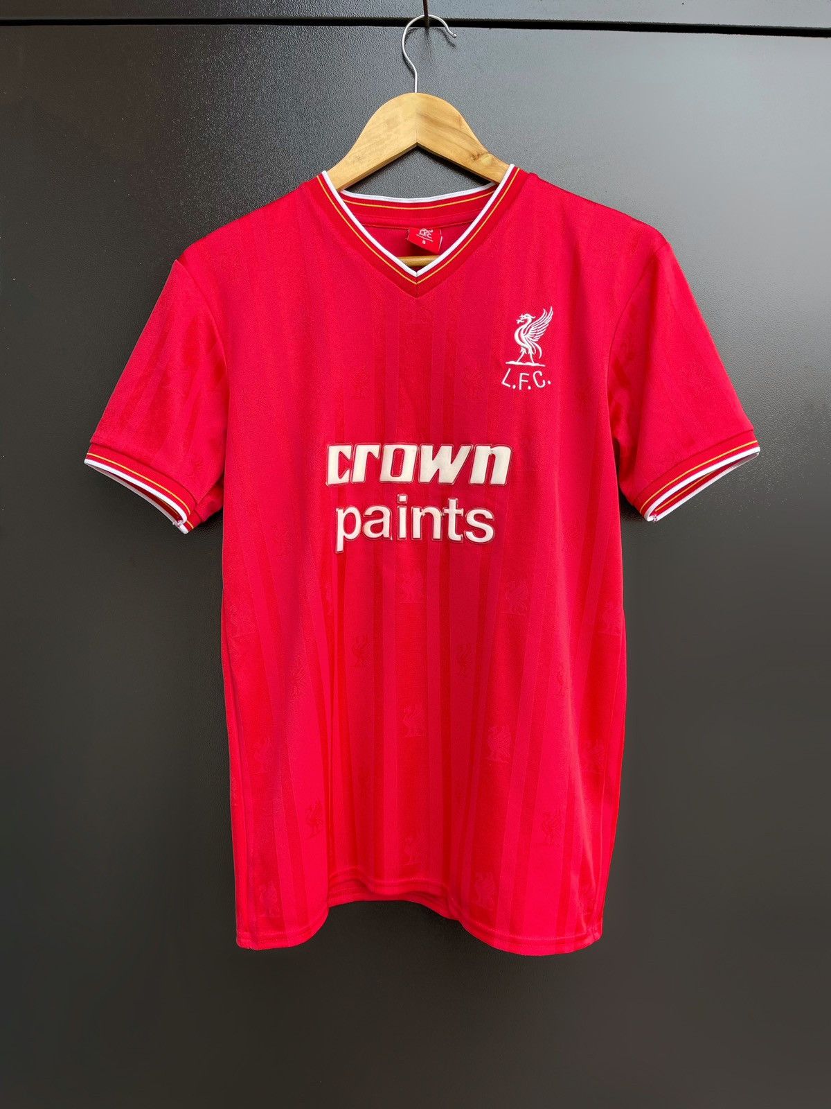 Adidas × Vintage LIVERPOOL RETRO REPLICA 1987/1988 FOOTBALL SHIRT SCORE DRAW Size US S / EU 44-46 / 1 - 1 Thumbnail