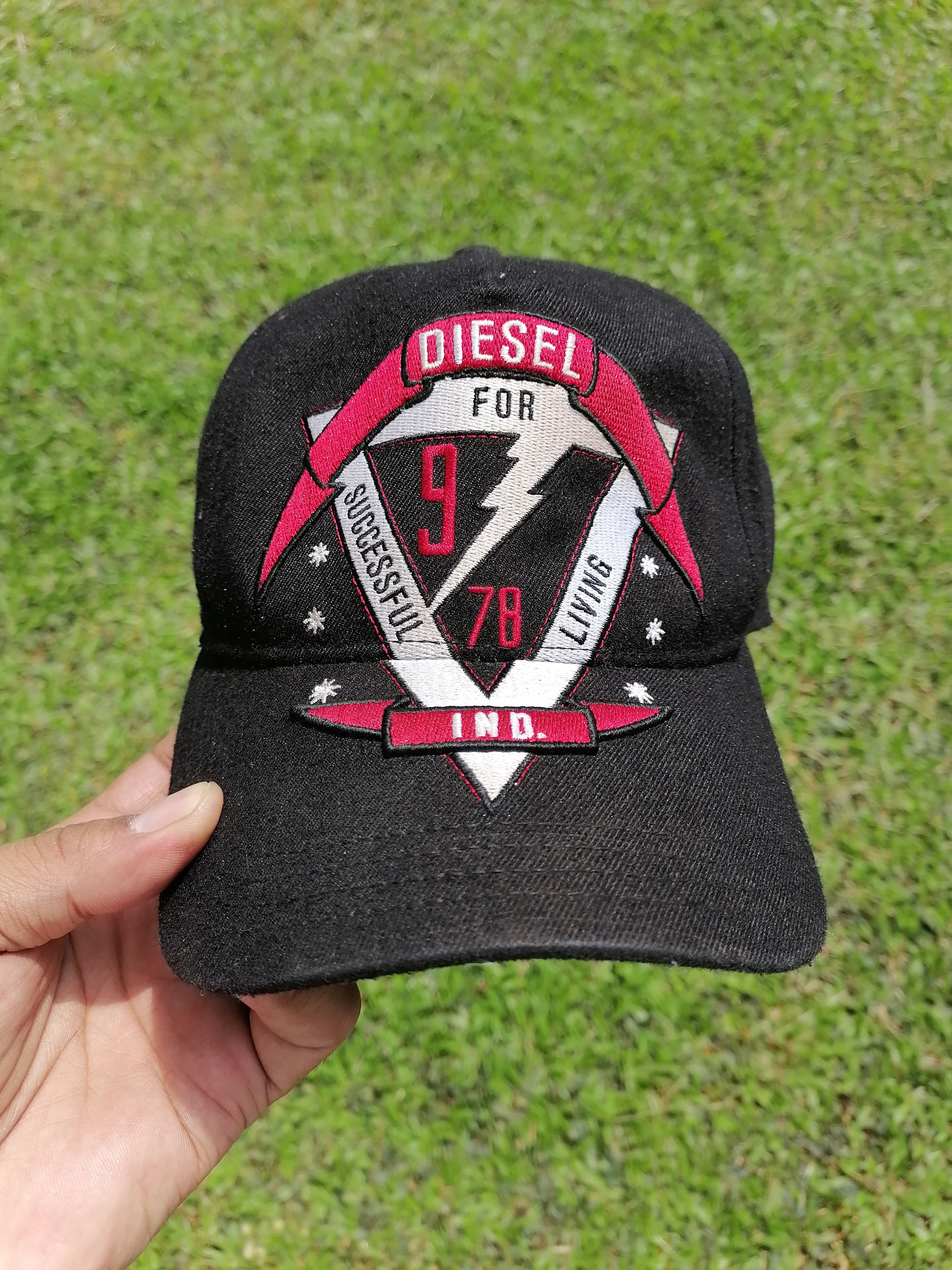 Diesel Diesel Embroidery Logo Snapback Cap Size ONE SIZE - 2 Thumbnail