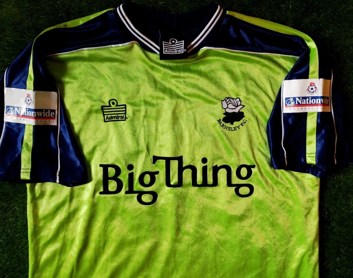 Other Barnsley 2000/2001 match worn shirt #28 Brown Admiral Size US L / EU 52-54 / 3 - 3 Thumbnail