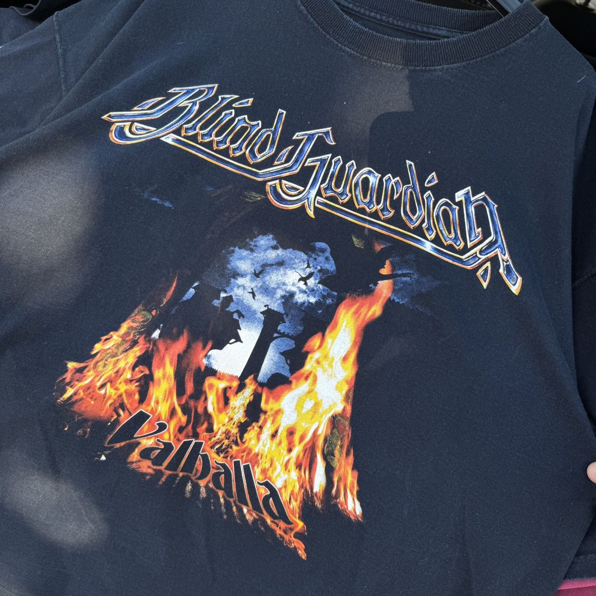 Band Tees Blind Guardian Valhalla Album Metal Band Tee Vintage Washed Size US XXL / EU 58 / 5 - 7 Thumbnail