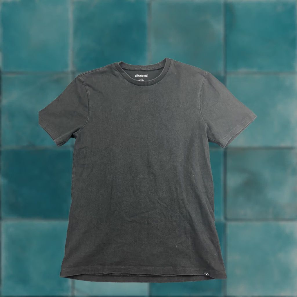 Madewell Madewell Shirt Womens XS Black 100% Cotton Crewneck Basic Solid Casual Tee Size XS / US 0-2 / IT 36-38 - 1 Thumbnail