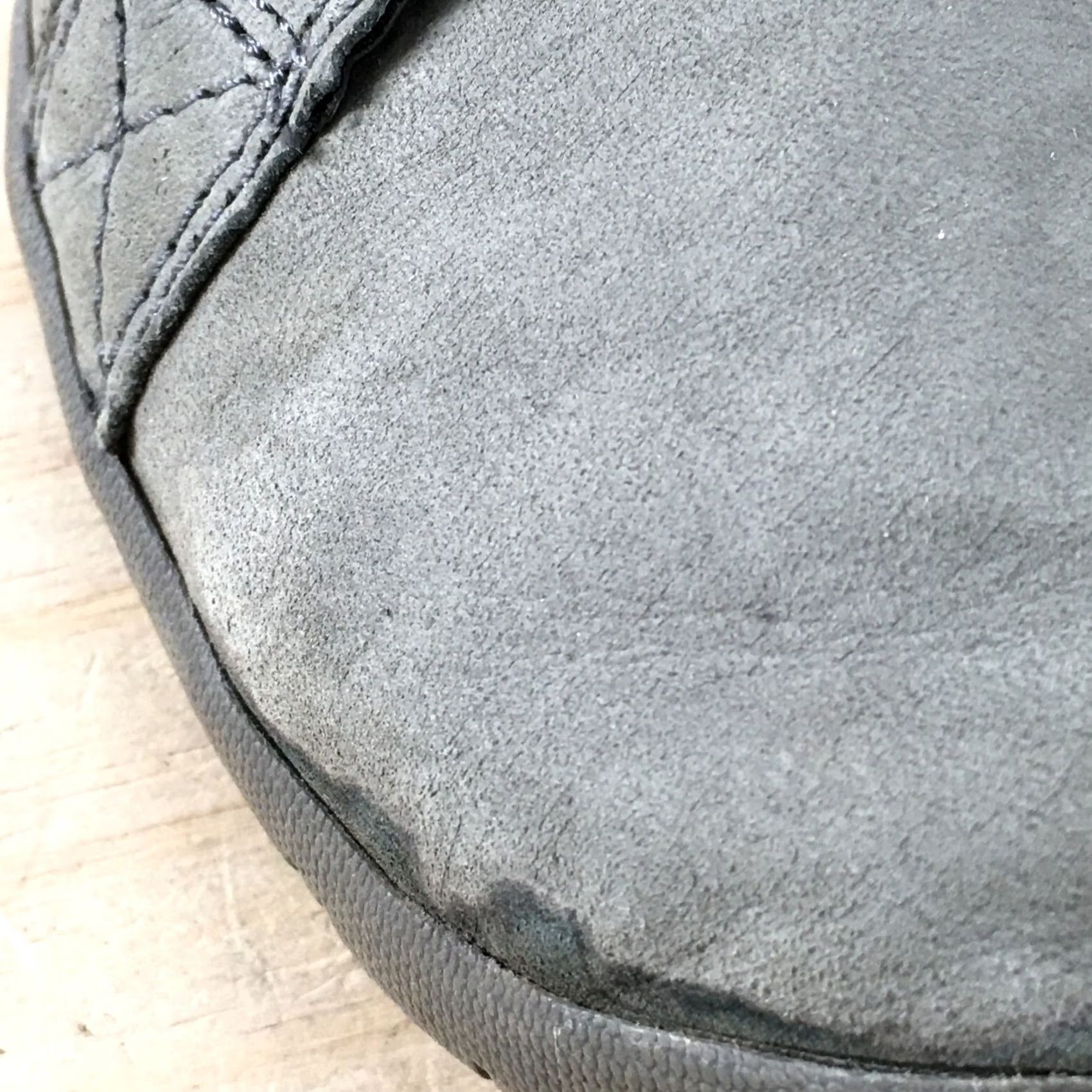 Clarks Clarks Womens 9 M Casual Sneakers Gray Leather Lace Up Low Top Size M / US 6-8 / IT 42-44 - 5 Thumbnail
